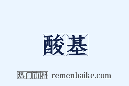 酸基是什么意思的图片